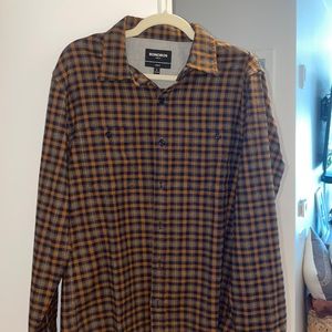 Bonobos Men’s Stretch Slim Flannel Button Down.